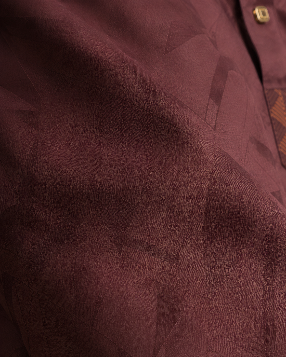 Maroon Jacquard Men’s Panjabi
