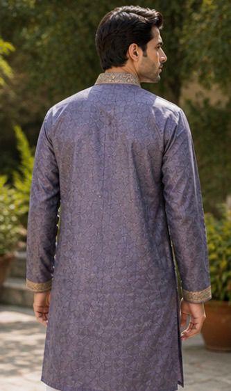 Men’s Dusty Lavender Panjabi / Kurta