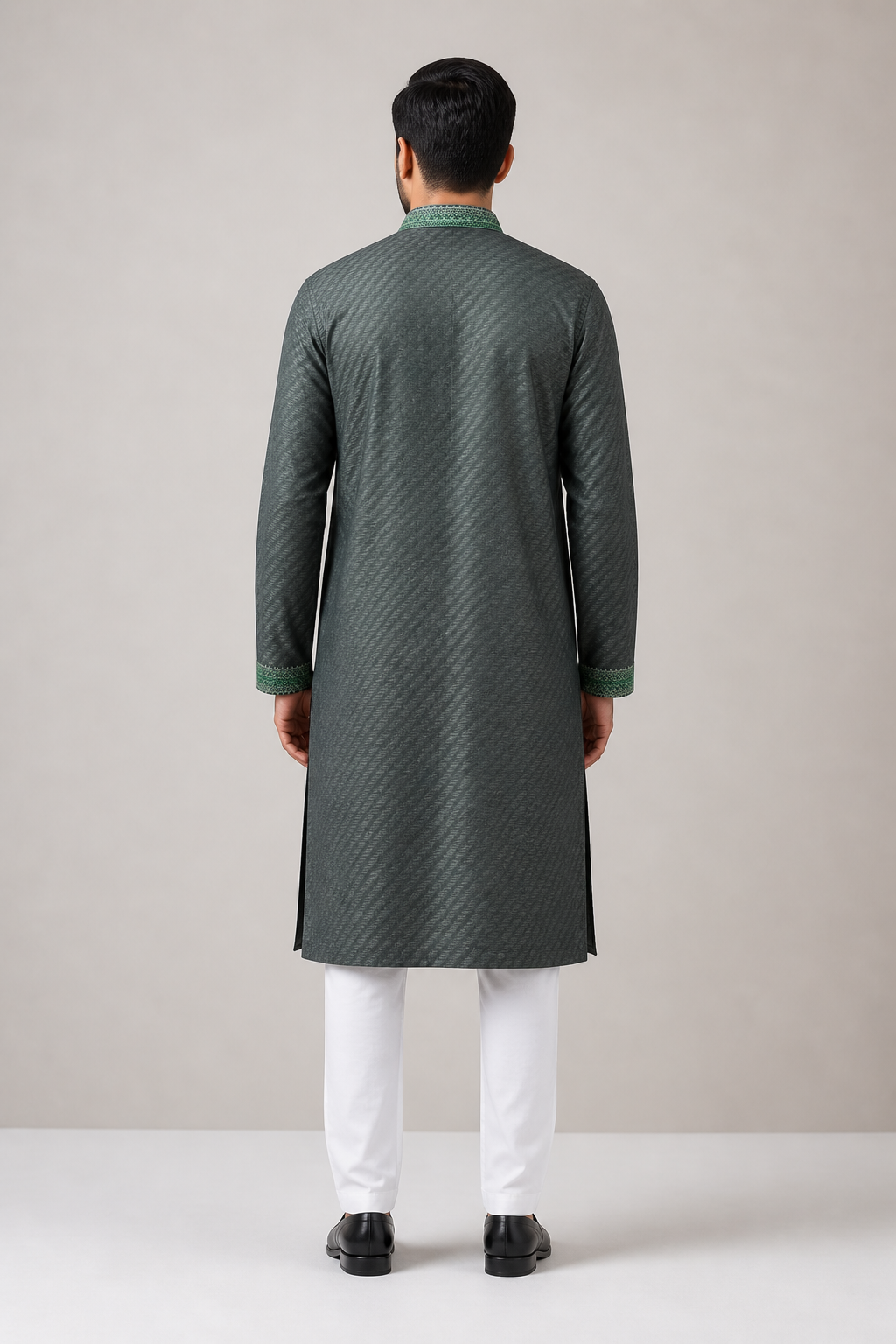 Deep Green Panjabi / Kurta